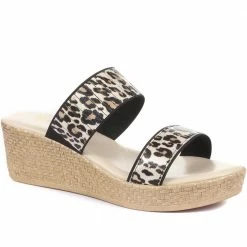 Pavers Animal Print Mule Sandals - NUOV33001 / 320 681