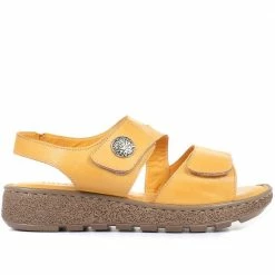 Pavers Wide Fit E Leather Sandals - OZAR33034 / 320 198 14 Pavers Wide Fit E Leather Sandals - OZAR33034 / 320 198