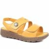 Pavers Wide Fit E Leather Sandals - OZAR33034 / 320 198