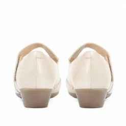 Pavers Ladies Cream Mary Jane Shoe - BASAN28002 / 315 254 / 315 254 Shoes