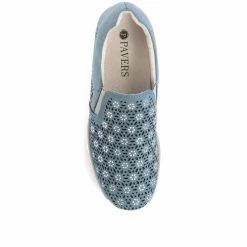 Pavers Floral Slip-On Sneakers / 319 772