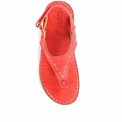 Pavers Leather Toe-Post Sling-Back Sandals - CAY33005 / 319 989