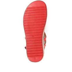 Pavers Leather Toe-Post Sling-Back Sandals - CAY33005 / 319 989