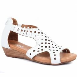Pavers Women's Leather Sandals - ZYN33007 / 320 110