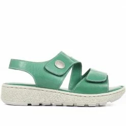 Pavers Wide Fit E Leather Sandals - OZAR33034 / 320 198 18 Pavers Wide Fit E Leather Sandals - OZAR33034 / 320 198