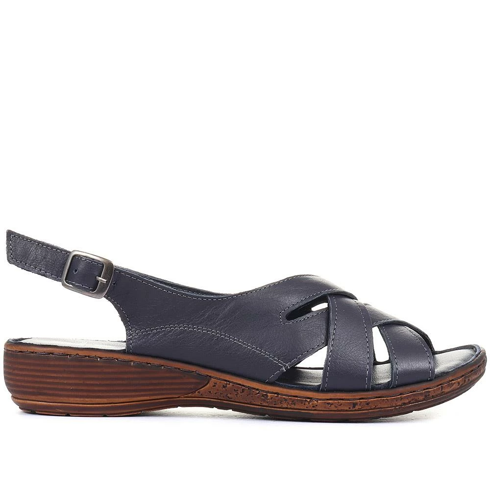 Pavers Ladies White Leather Summer Sandals - LUCK33023 / 320 590 / 320 590 3 Pavers Ladies White Leather Summer Sandals - LUCK33023 / 320 590 / 320 590