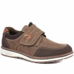 Pavers Shoes Touch Fastening Faux Leather Shoe - WBINS33075 / 320 130