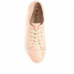 Bellissimo Ladies Leather Low-Cut Sneakers - BELBRK33047 / 320 629 / 320 629 14 Bellissimo Ladies Leather Low-Cut Sneakers - BELBRK33047 / 320 629 / 320 629