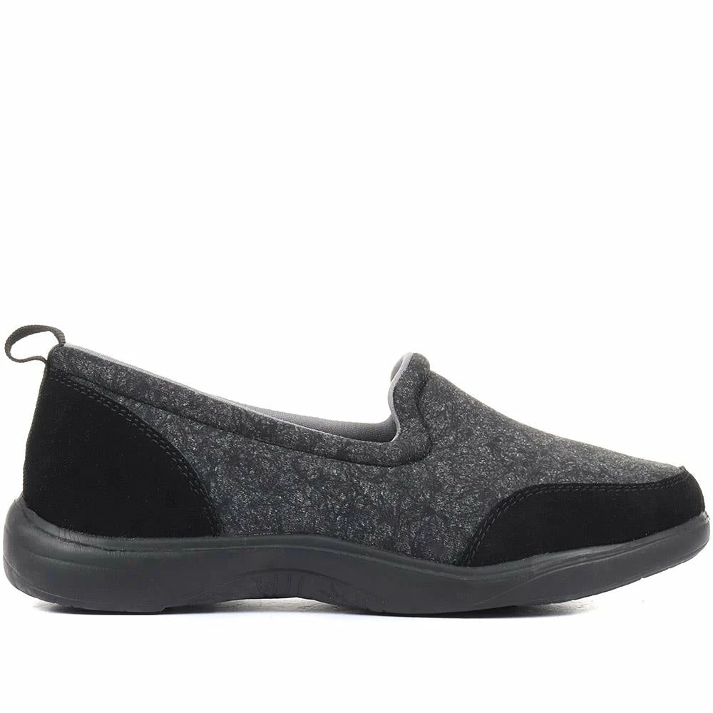 Pavers Wide Fit Slip-On Trainer Pumps - BRK33049 / 320 627 5 Pavers Wide Fit Slip-On Trainer Pumps - BRK33049 / 320 627