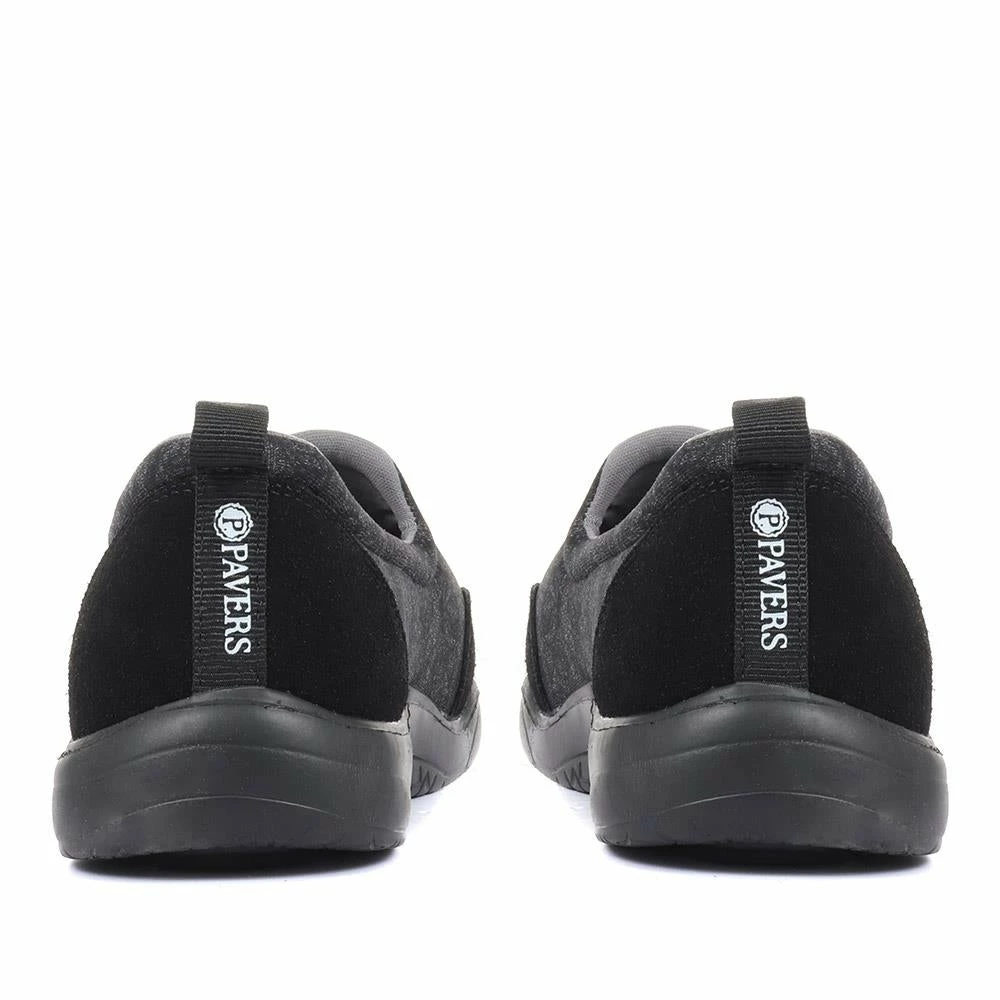 Pavers Wide Fit Slip-On Trainer Pumps - BRK33049 / 320 627 6 Pavers Wide Fit Slip-On Trainer Pumps - BRK33049 / 320 627