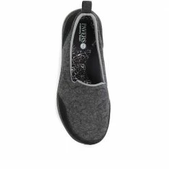 Pavers Wide Fit Slip-On Trainer Pumps - BRK33049 / 320 627 47 Pavers Wide Fit Slip-On Trainer Pumps - BRK33049 / 320 627