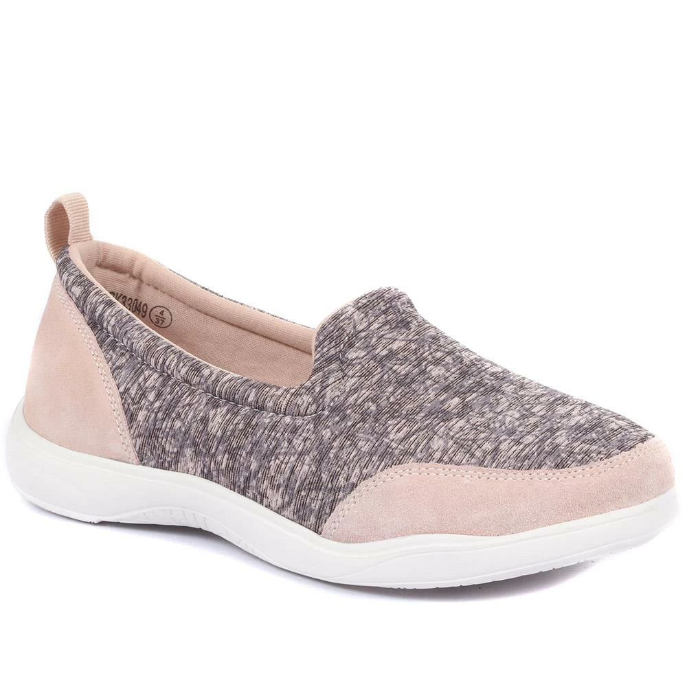 Pavers Wide Fit Slip-On Trainer Pumps - BRK33049 / 320 627 37 Pavers Wide Fit Slip-On Trainer Pumps - BRK33049 / 320 627