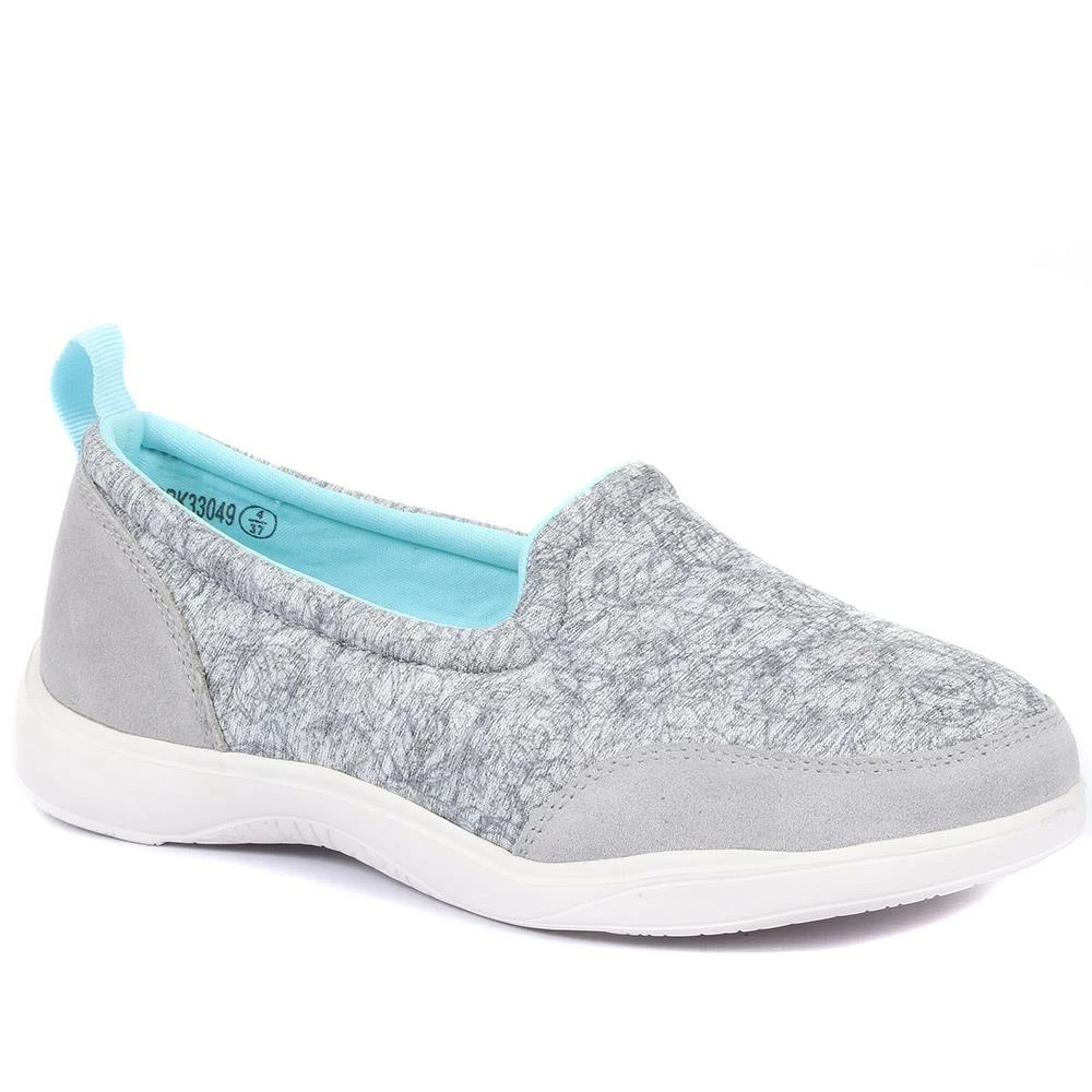 Pavers Wide Fit Slip-On Trainer Pumps - BRK33049 / 320 627 2 Pavers Wide Fit Slip-On Trainer Pumps - BRK33049 / 320 627