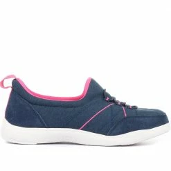 Pavers Shoes Wide Fit Bungee Trainer Pumps - BRK33051 / 320 628 52 Pavers Shoes Wide Fit Bungee Trainer Pumps - BRK33051 / 320 628