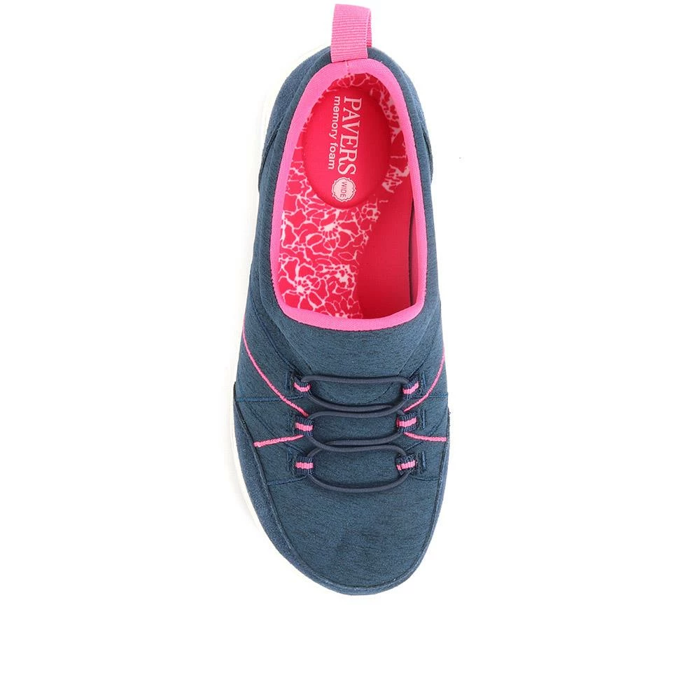 Pavers Shoes Wide Fit Bungee Trainer Pumps - BRK33051 / 320 628 23 Pavers Shoes Wide Fit Bungee Trainer Pumps - BRK33051 / 320 628