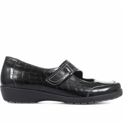 Fly Flot Ladies Leather Shoes - CAL34007 / 320 638