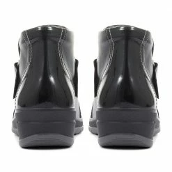 Fly Flot Ladies Wide Fit Leather Strap Ankle Boots - CAL34011 / 320 645 / 320 645