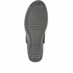 Fly Flot Ladies Wide Fit Leather Strap Ankle Boots - CAL34011 / 320 645 / 320 645