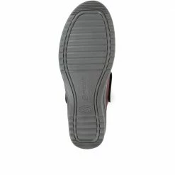 Fly Flot Ladies Wide Fit Leather Strap Ankle Boots - CAL34011 / 320 645 / 320 645