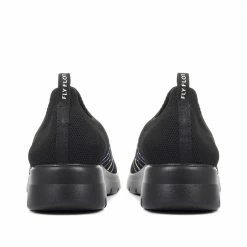 Fly Flot Wide Fit Lightweight Slip On Sneakers / 319 578