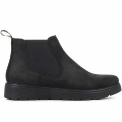 Fly Flot Wide Fit Suede Chelsea Boots - FLY34001 / 320 211