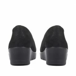 Fly Flot Shoes Suede Elasticated Pumps - FLY34017 / 320 215