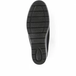 Fly Flot Shoes Suede Elasticated Pumps - FLY34017 / 320 215