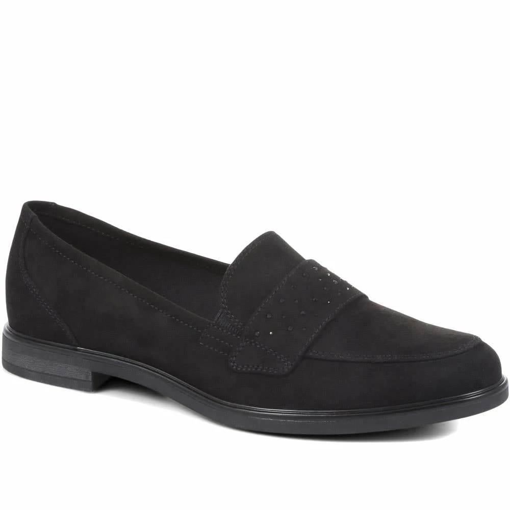 Pavers Shoes Ladies Embellished Penny Loafers - JANSP34013 / 320 293 / 320 293 1 Pavers Shoes Ladies Embellished Penny Loafers - JANSP34013 / 320 293 / 320 293