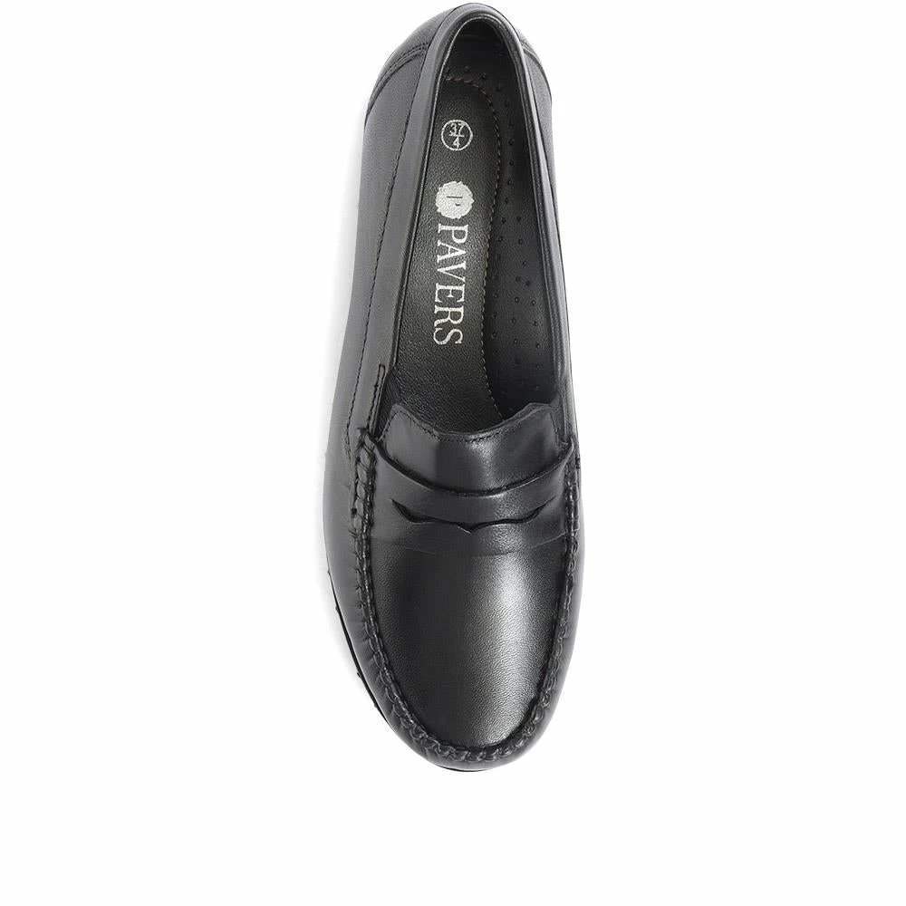 Pavers Leather Loafers - NAP34001 / 320 574 Shoes 5 Pavers Leather Loafers - NAP34001 / 320 574 Shoes