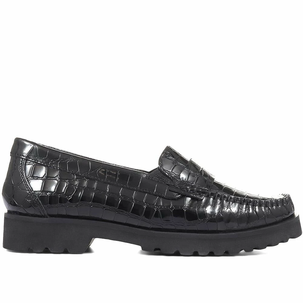 Pavers Leather Loafers - NAP34001 / 320 574 Shoes 7 Pavers Leather Loafers - NAP34001 / 320 574 Shoes