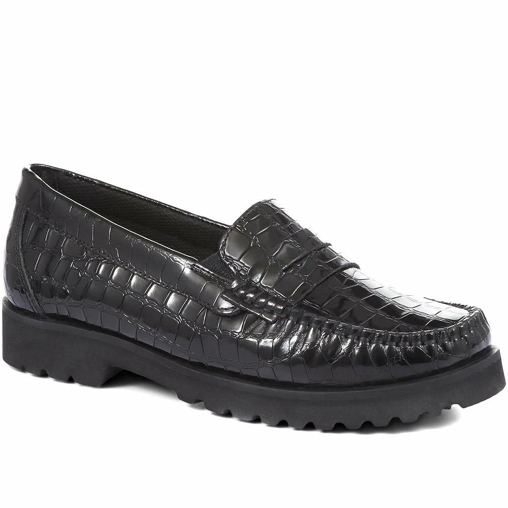 Pavers Leather Loafers - NAP34001 / 320 574 Shoes 2 Pavers Leather Loafers - NAP34001 / 320 574 Shoes