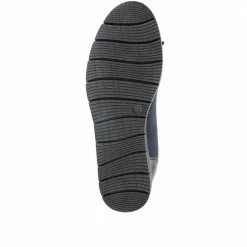 Pavers Women's Navy Patent Ballet Pumps - WBINS34113 / 320 399 / 320 399 Shoes