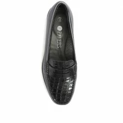 Pavers Ladies Classic Leather Penny Loafers - NAP34007 / 320 979 / 320 979