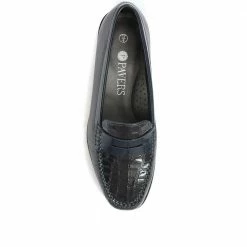Pavers Ladies Classic Leather Penny Loafers - NAP34007 / 320 979 / 320 979