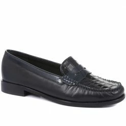 Pavers Ladies Classic Leather Penny Loafers - NAP34007 / 320 979 / 320 979
