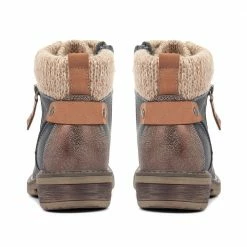 Pavers Knitted Cuff Ankle Boots - WBINS34123 / 320 510 35 Pavers Knitted Cuff Ankle Boots - WBINS34123 / 320 510