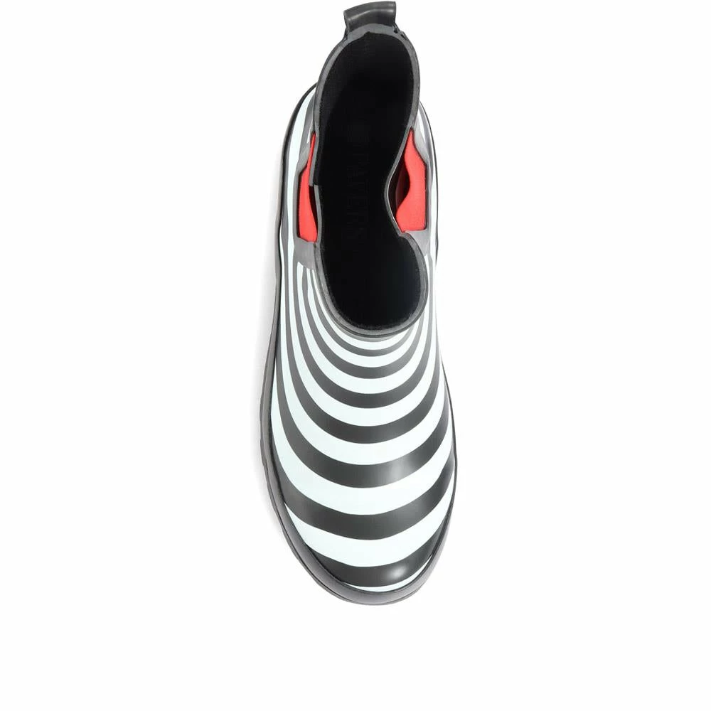 Pavers Stripy Ankle Wellies - JDE29002 / 316 086 11 Pavers Stripy Ankle Wellies - JDE29002 / 316 086