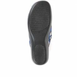 Fly Flot Wide Fit Ladies Anti-Shock Slipper Mules - FLY34059 / 320 227 / 320 227
