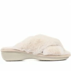 Pavers Fluffy Slider Slippers - POLY34001 / 320 607