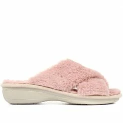 Pavers Fluffy Slider Slippers - POLY34001 / 320 607