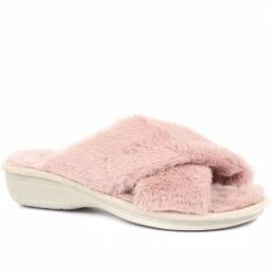 Pavers Fluffy Slider Slippers - POLY34001 / 320 607