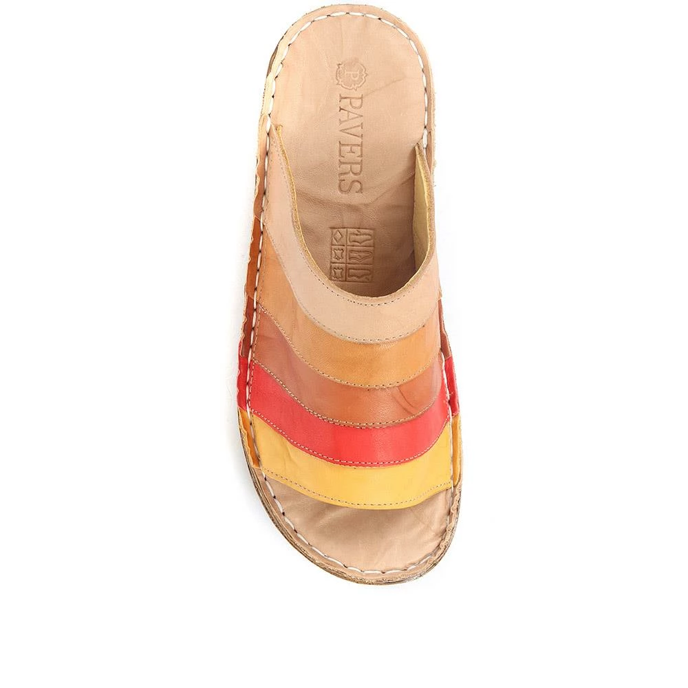 Pavers Bright Low Wedge Leather Sandals - CAY33031 / 320 634 / 320 634 9 Pavers Bright Low Wedge Leather Sandals - CAY33031 / 320 634 / 320 634
