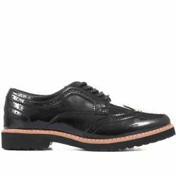 Pavers Shoes Ladies Lace Up Brogues - WBINS34017 / 320 344