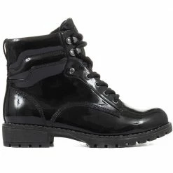 Pavers Boots Lace-Up High Shine Ankle Boot - JANSP34001 / 320 274