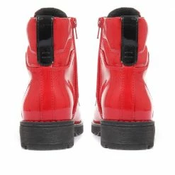 Pavers Boots Lace-Up High Shine Ankle Boot - JANSP34001 / 320 274