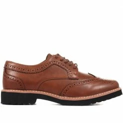 Pavers Shoes Ladies Lace Up Brogues - WBINS34017 / 320 344