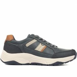 Pavers Wide Fit Lace-Up Trainer Shoe - SUNT34007 / 320 327