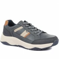 Pavers Wide Fit Lace-Up Trainer Shoe - SUNT34007 / 320 327