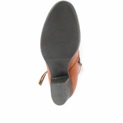 Pavers Leather Heeled Ankle Boot - VED34001 / 320 366 35 Pavers Leather Heeled Ankle Boot - VED34001 / 320 366