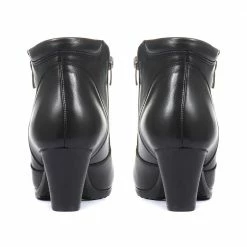 Pavers Leather Heeled Ankle Boots - VED34005 / 320 368 15 Pavers Leather Heeled Ankle Boots - VED34005 / 320 368